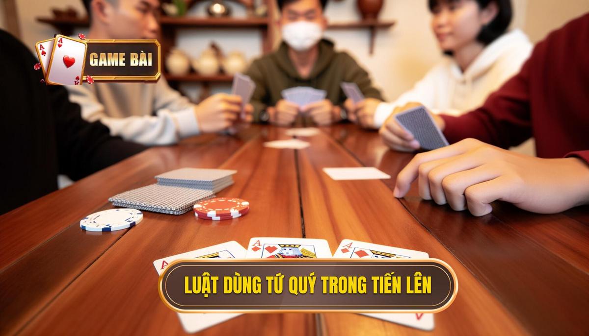 Bài tứ quý trong tiến lên miền nam: Luật chơi và chiến thuật toàn diện 2 Luật sử dụng bài tứ quý trong tiến lên miền nam