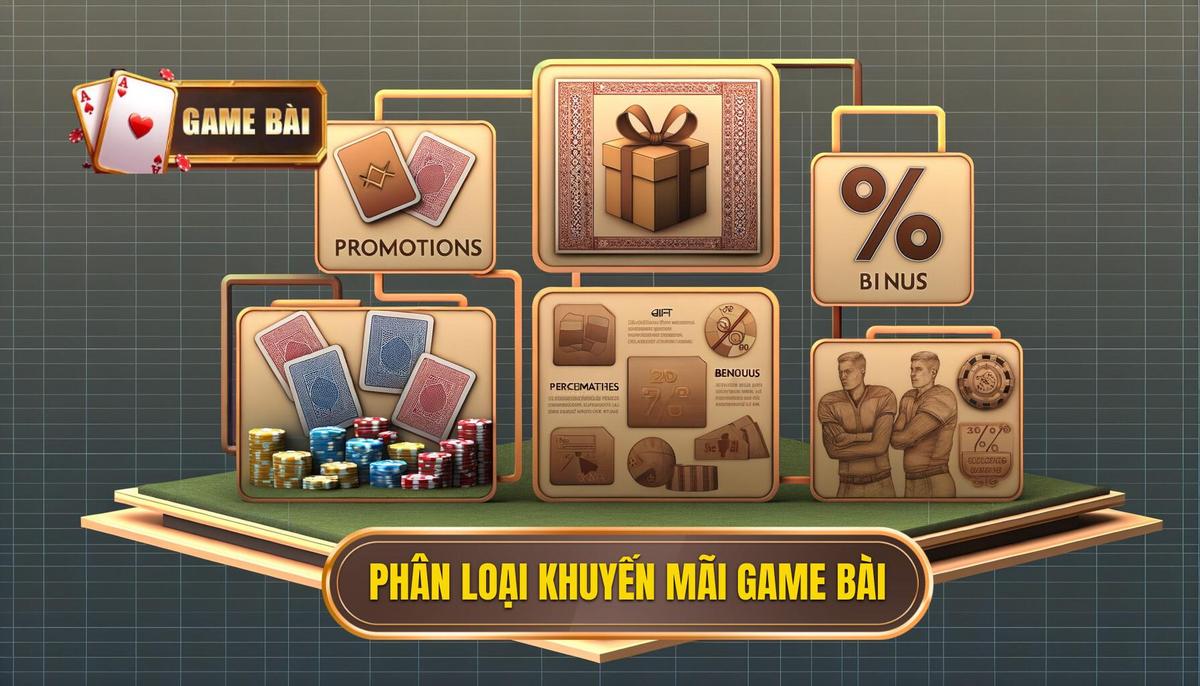 Danh sách khuyến mãi tại game bài chi tiết và hấp dẫn nhất 2 Phân loại danh sách khuyến mãi tại game bài