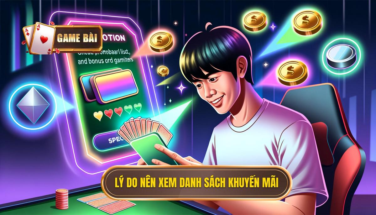 Danh sách khuyến mãi tại game bài chi tiết và hấp dẫn nhất 1 Tại sao cần quan tâm đến danh sách khuyến mãi tại game bài_