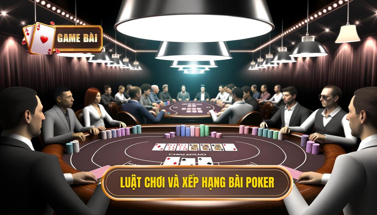 Cách Đánh Bài Poker: Hướng Dẫn Toàn Diện Từ Cơ Bản Đến Nâng Cao 1 Phần 1_ Nắm Vững Luật Chơi Và Xếp Hạng Bài Poker