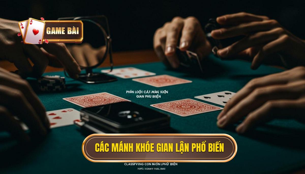 Lật Tẩy Mánh Khóe Trên Bàn Bài: Bí Kíp Game Bài Chuyên Nghiệp 1 1. Phân Loại Các Mánh Khóe Gian Lận Phổ Biến