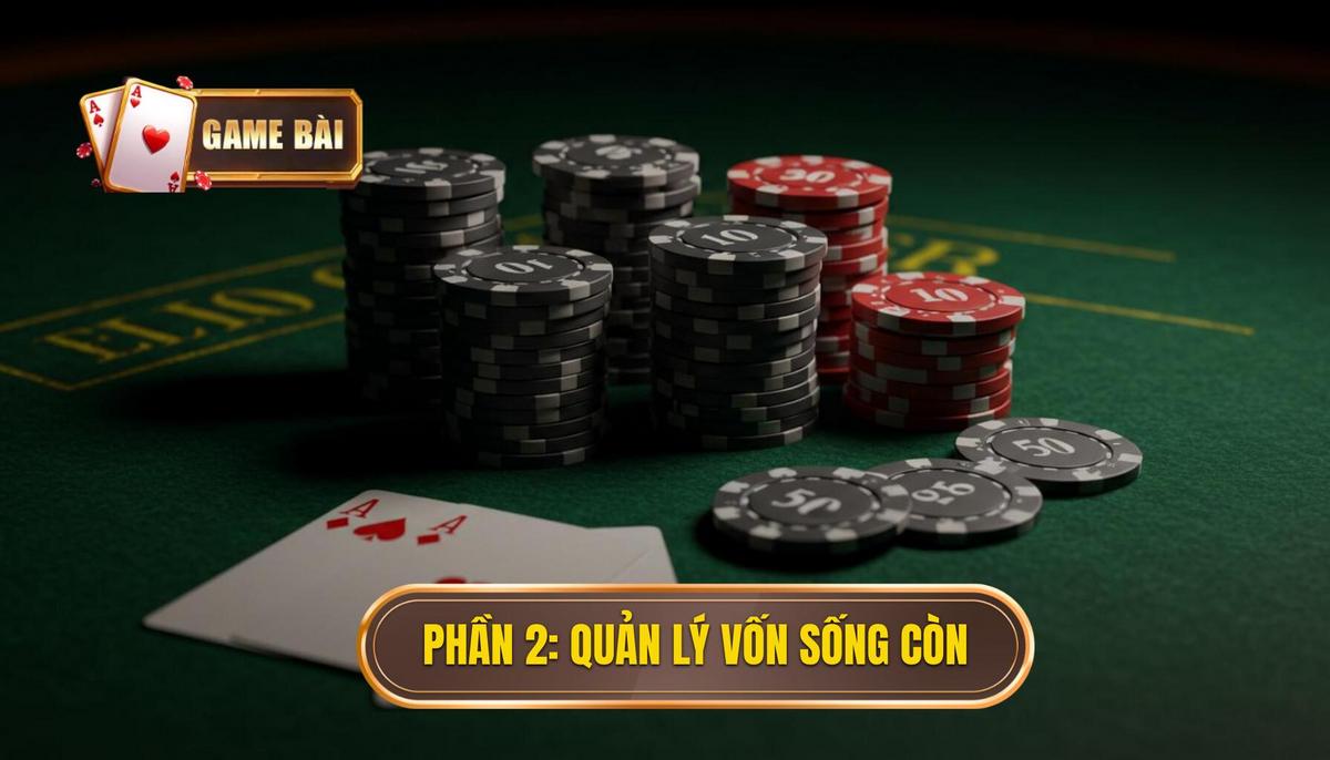 Chiến lược Đánh Bài Bất Bại: Bí Quyết Chinh Phục Mọi Sòng Bài – GAME BÀI 2 Phần 2_ Quản Lý Vốn (Bankroll Management) – Yếu Tố Quyết Định Sống Còn