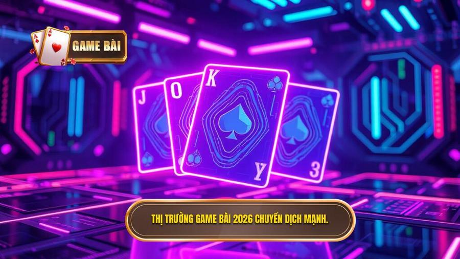 1. Thị trường game bài 2026 chuyển dịch mạnh.