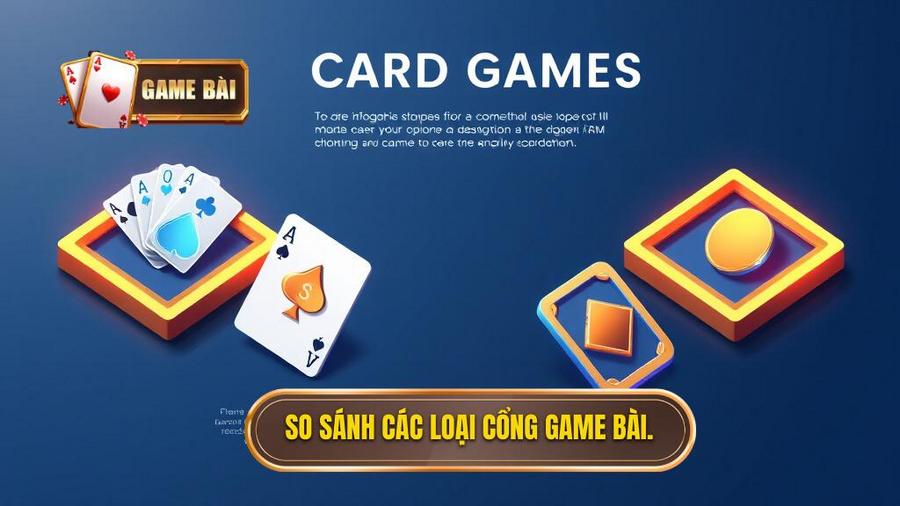 3. So sánh các loại cổng game bài.