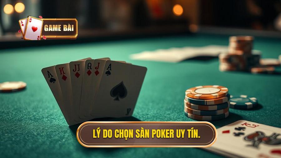Tại sao việc chọn địa chỉ chơi Poker đổi thưởng uy tín lại quan trọng?