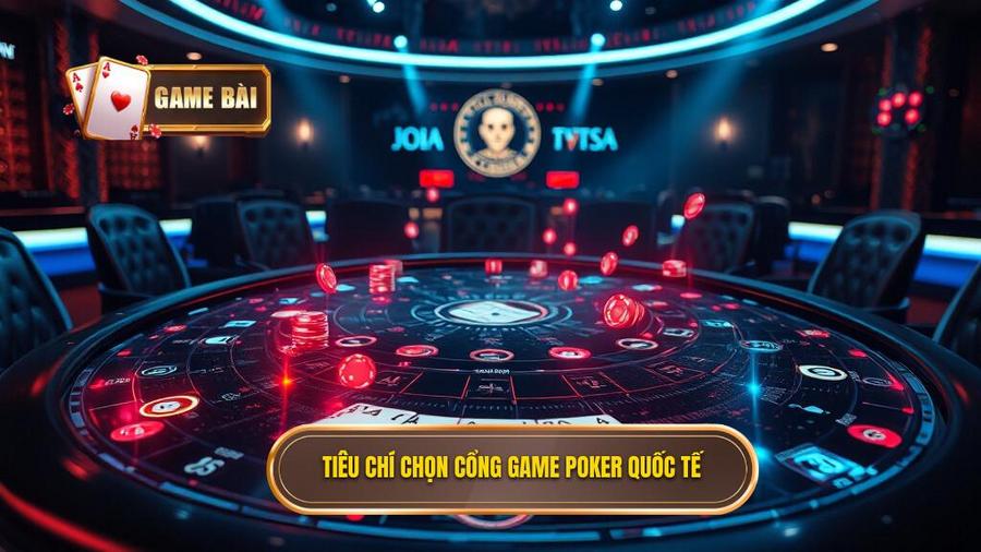 Các tiêu chí đánh giá một cổng game Poker chuẩn quốc tế