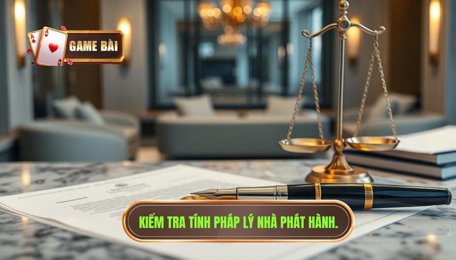 Tính pháp lý và độ uy tín của nhà phát hành