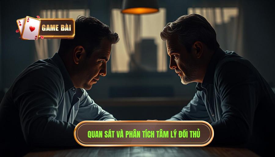 Thói quen quan sát và phân tích tâm lý đối thủ
